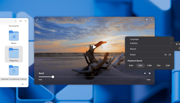 GNOME 49&nbsp;&laquo;Brescia&raquo;. Новый видеоплеер и&nbsp;просмотрщик документов