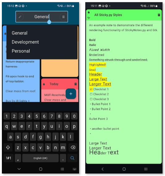 Linux Mint&nbsp;22.2. Вход по&nbsp;отпечатку пальца, заметки на&nbsp;Android, металлический серый