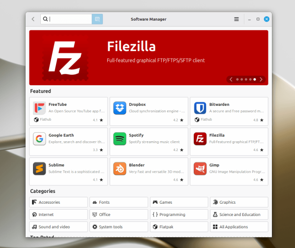 Linux Mint&nbsp;22.2. Вход по&nbsp;отпечатку пальца, заметки на&nbsp;Android, металлический серый