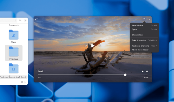GNOME 49&nbsp;&laquo;Brescia&raquo;. Новый видеоплеер и&nbsp;просмотрщик документов